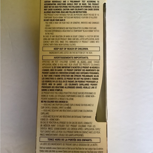 Clairol root touch up, hair colour, medium auburn reddish brown shades, NIB 5R - Picture 5 of 6